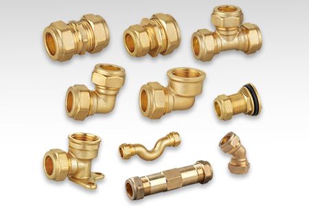 Raccords à compression en laiton - HS100