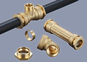 Raccords à compression en laiton - HS150