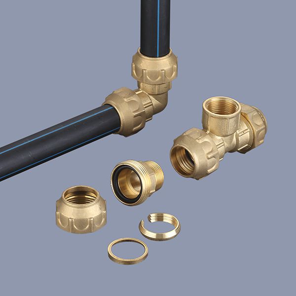 Raccords laiton pour tube PE