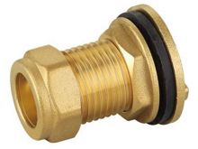 Connecteur de réservoir à compression en laiton
