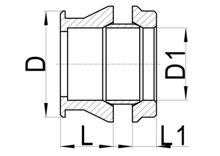 Three Piece Reducing Set C×C, HS100-018