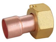 Connecteur de robinet droit avec trou C×FI, HS110-013