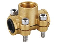 Brass Tee Clamp Saddle / Tapping Saddle
