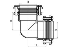 Coude égal C×C, HS160-004