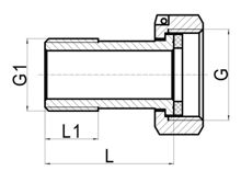 Connecteur de compteur d'eau, HS190-019