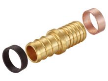 Adaptateur en polybutylène avec bague de sertissage PB, HS240-017