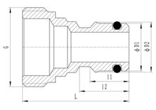 Adaptateur mâle pour robinet, HS320-005