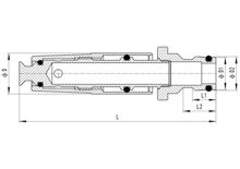 Buse de pulvérisation réglable, HS320-008
