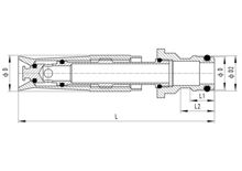 Buse de pulvérisation réglable pour travaux légers, HS320-009