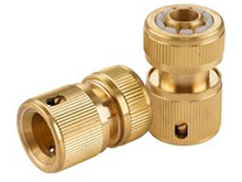 Connecteur de tuyau avec butée d'eau pour travaux légers, HS320-017
